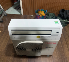 Máy lạnh Toshiba Inverter 1.5hp hàng thùng (gas R410a- mới 98%)