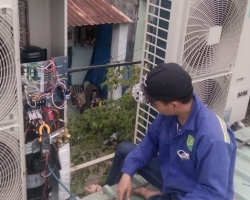 Bơm gas máy lạnh quận Tân Phú