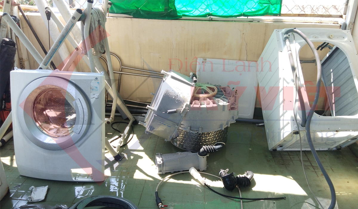 Vệ sinh máy giặt tại TpHCM